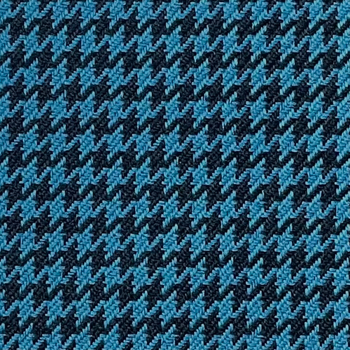 Houndstooth Black/Blue