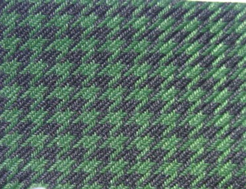 Houndstooth Black/Green 