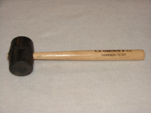 Osborne No. 197 Size # 2 Black Rubber Mallet