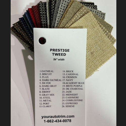 Purchase A Prestige Auto Tweed Sample Ring