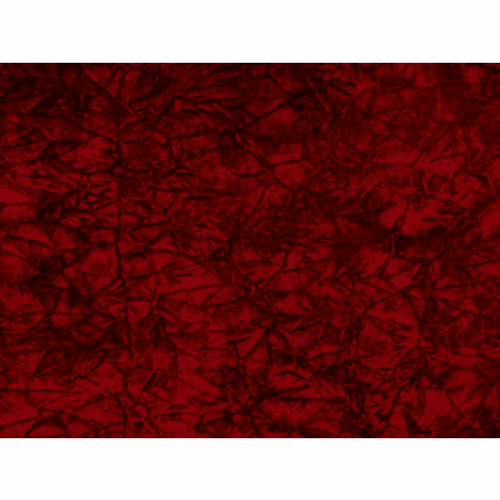 red crushed velvet fabric