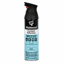 DAP Weldwood 32-fl oz Gel Contact Cement Waterproof, Quick Dry,  Multipurpose Adhesive in the Multipurpose Adhesive department at