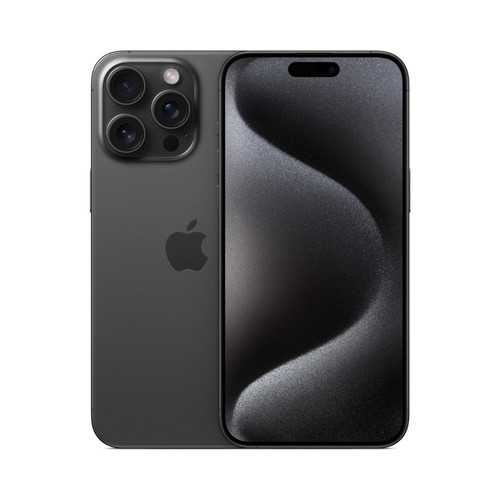 Apple iPhone 15 Pro Max 256GB Black Titanium — Unlocked | 1-Year Warranty