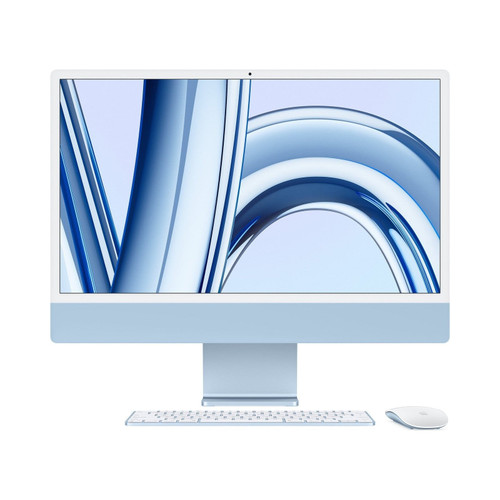 Apple iMac 24-inch M4 with 8-Core CPU and 10-Core GPU — 16GB 256GB Blue | 1-Year Warranty