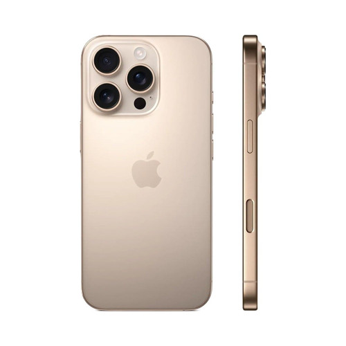 Apple iPhone 16 Pro, 256GB, Desert Titanium — Unlocked | 1-Year Warranty | Free 2-Day Shipping