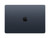 Apple MacBook Air 15-inch in Midnight Blue, closed top view