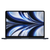 Apple MacBook Air 15-inch M3 in Midnight — angled front view