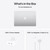 Apple MacBook Air 15-inch M3 in Starlight — included power adapter and MagSafe cable