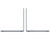 Apple MacBook Air 15-inch in Midnight Blue, thin side profiles