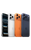 iPhone 17 Pro lineup in multiple finishes, including Cosmic Orange.