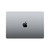 Apple MacBook Pro 14-inch M1 Pro in Space Gray — closed top view