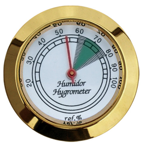 Analog Hygrometer - Gold