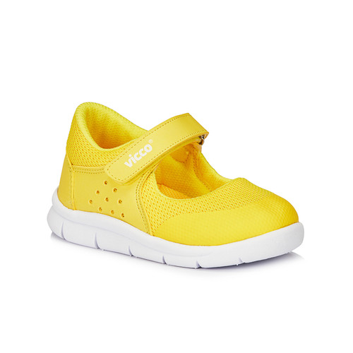 Lucy Yellow sandals for babies, toddlers, and little kids