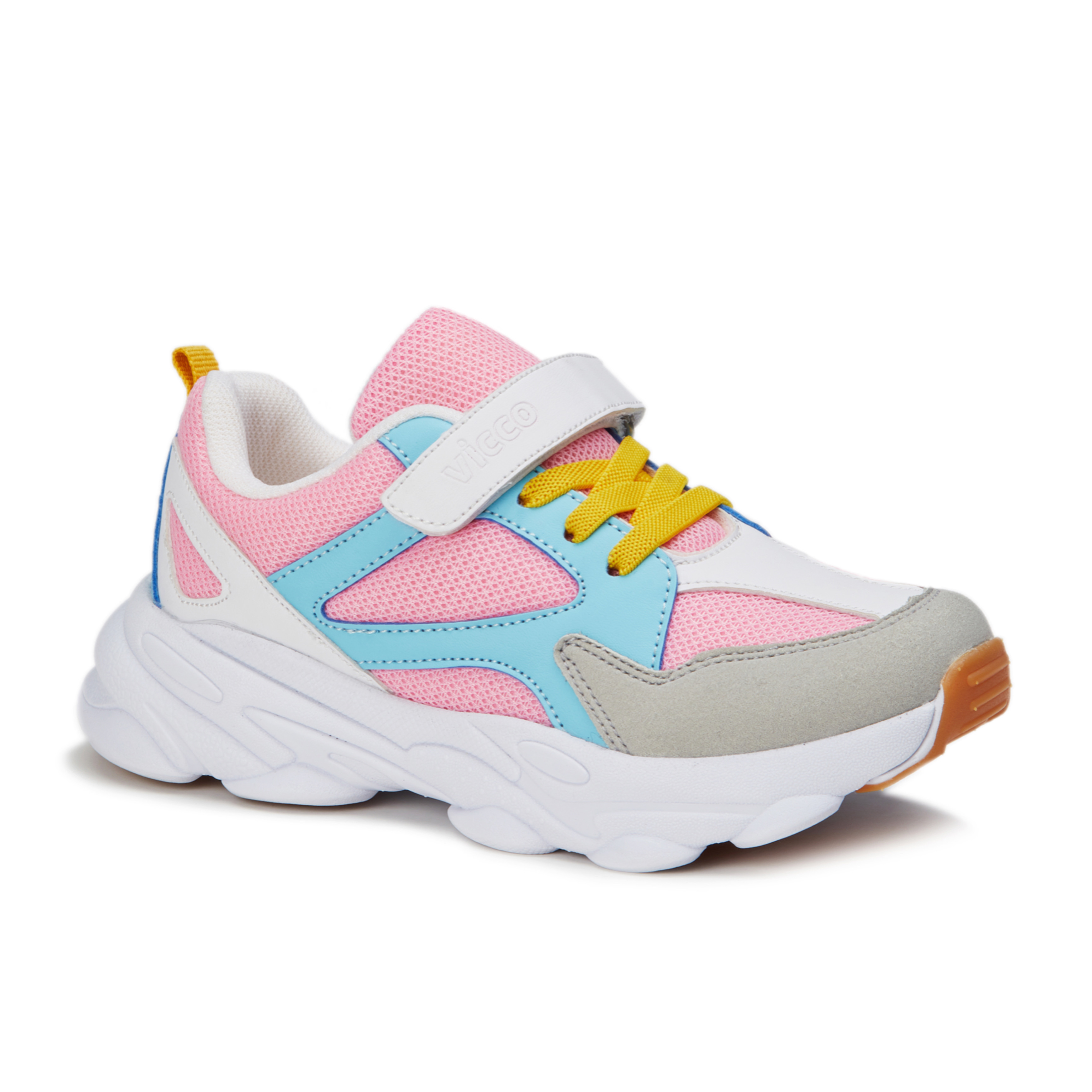 Asimo Pink sneakers for toddlers and big kids