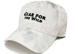 Logo Ball Cap, Kryptek Yeti White