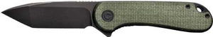 Civivi Knife Elementum 2.96" - Green Micarta/black D2 Lnr Lck Civivi Knife Elementum 2.96" - Green Micarta/black D2 Lnr Lck