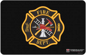 Tekmat Armorers Bench Mat - 11"x17" Firemans Shield Tekmat Armorers Bench Mat - 11"x17" Firemans Shield