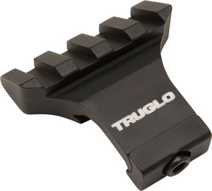 Truglo 1-piece Picatinny Riser - Mount 45 Degree Offset Mount Truglo 1-piece Picatinny Riser - Mount 45 Degree Offset Mount