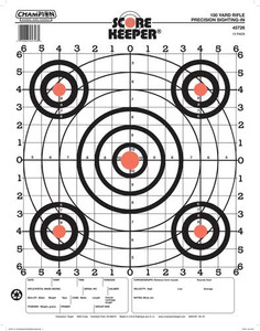 Champion Scorekeeper 100 Yd - Sight In Orange/black 12-pack Champion Scorekeeper 100 Yd - Sight In Orange/black 12-pack
