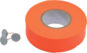 Hme Trail Marking Ribbon - Orange 150'