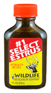 Wrc Deer Lure #1 Select - Estrus 1fl Ounce Bottle Wrc Deer Lure #1 Select - Estrus 1fl Ounce Bottle