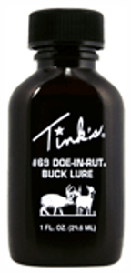 Tinks Deer Lure #69 Doe-in-rut - 1fl Oz Squirt Top Bottle Tinks Deer Lure #69 Doe-in-rut - 1fl Oz Squirt Top Bottle