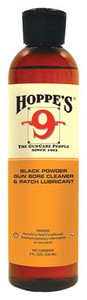 Hoppes #9 Blackpowder Bore - Cleaner Lubricant 8oz Bottle Hoppes #9 Blackpowder Bore - Cleaner Lubricant 8oz Bottle