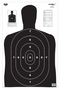 B/c Target Eze-scorer 23"x35" - Bc27 Silhouette 5 Targets B/c Target Eze-scorer 23"x35" - Bc27 Silhouette 5 Targets