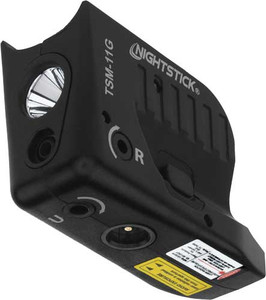 Nightstick Sub-comp Weapn Lght - W/grn Laser For Glock 42/43x