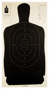 Champion Tgt Paper 24"x45" - B27 Police Target 100pk Champion Tgt Paper 24"x45" - B27 Police Target 100pk