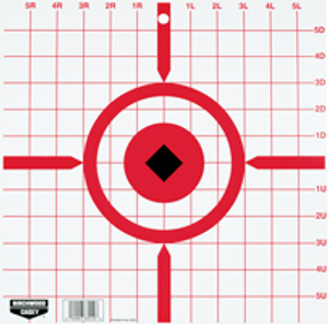 B/c Target Rigid Paper 12" - Crosshair Sight-in 10 Targets