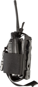 Grey Ghost Gear Radio Pouch - Small Laminate Black Grey Ghost Gear Radio Pouch - Small Laminate Black