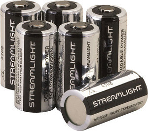 Streamlight Cr123a Batteries - Lithium 6-pack Streamlight Cr123a Batteries - Lithium 6-pack