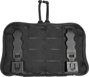 Grey Ghost Gear Admin Pouch - Enhanced Thin Laminate Black