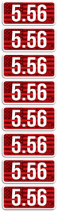 Mtm Ammo Caliber Labels 5.56 - 8-pack