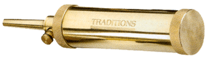 Traditions Deluxe Powder Flask - Brass W/30 Grain Spout Traditions Deluxe Powder Flask - Brass W/30 Grain Spout