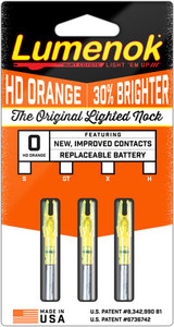 Lumenok Lighted Nock - Gt-series Hd Orange 3pk Lumenok Lighted Nock - Gt-series Hd Orange 3pk
