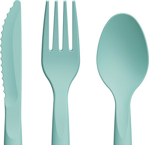 Ka-bar Lunch Pal W/spoon/fork/ - Knife With Lightweight Case