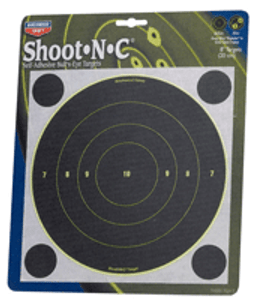 B/c Target Shoot-n-c 8" - Bull's-eye 30 Targets B/c Target Shoot-n-c 8" - Bull's-eye 30 Targets