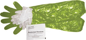 Hme Game Cleaning Glove Combo - Shoulder & Wrist W/towlette 4p Hme Game Cleaning Glove Combo - Shoulder & Wrist W/towlette 4p