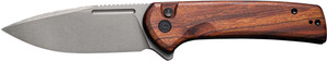 Civivi Knife Conspirator 3.48" - Cuibourtia Wood/gry Stonewash