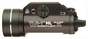 Streamlight TLR-1 HL LED Light with Rail Mount C4 White LED Streamlight TLR-1 HL LED Light with Rail Mount C4 White LED