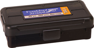 Frankford Arsenal Ammo Bx .380 - 9mm 50rnds Blk/smoke Hinge Top