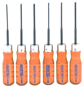 Grace Usa Screwdriver Set - Micro Set Of 6 Grace Usa Screwdriver Set - Micro Set Of 6