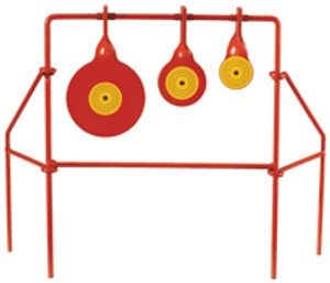 Do-all Steel Target Reactive - .22 Triple Spinner Do-all Steel Target Reactive - .22 Triple Spinner