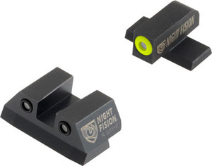 Night Fision Tritium Yellowdot - Square Rear Sig #8f/#8r Set Night Fision Tritium Yellowdot - Square Rear Sig #8f/#8r Set