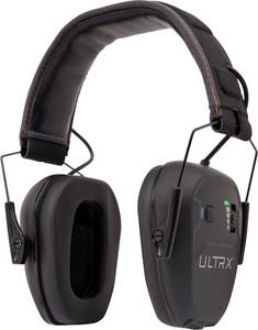 Ultrx Bionic Bluetooth Earmuff - Midnight Gray 22db Ultrx Bionic Bluetooth Earmuff - Midnight Gray 22db