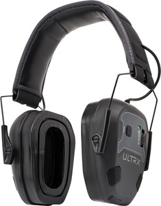Ultrx Bionic Fuse Bluetooth - Earmuff Midnight Gray 22db Ultrx Bionic Fuse Bluetooth - Earmuff Midnight Gray 22db