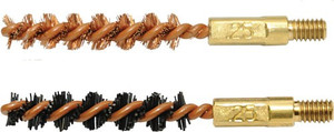 Otis Bore Brush .243 2-pk - 1-nylon 1-bronze 8-32 Thread Otis Bore Brush .243 2-pk - 1-nylon 1-bronze 8-32 Thread