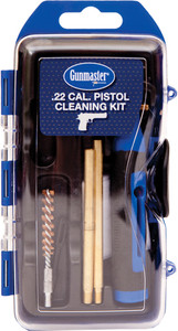Gunmaster .22 Handgun - 14pc Compact Cleaning Kit Gunmaster .22 Handgun - 14pc Compact Cleaning Kit